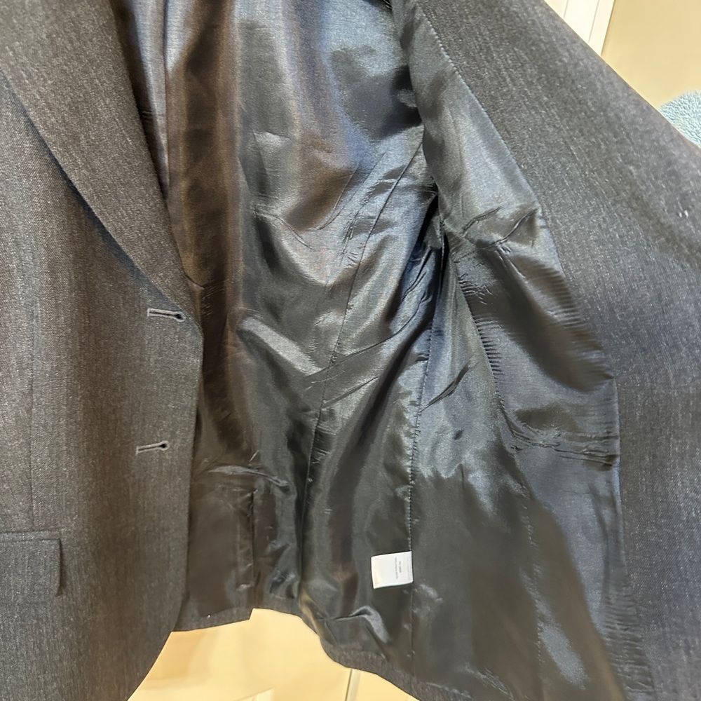 Pendleton Classic Dark Gray Wool Suit Blazer & Sk… - image 4